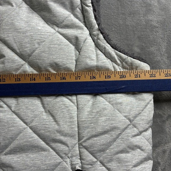 Free Country Stratus Lite Women's Reversible Vest Size XL Lite Gray Sherpa Lined - Picture 11 of 12